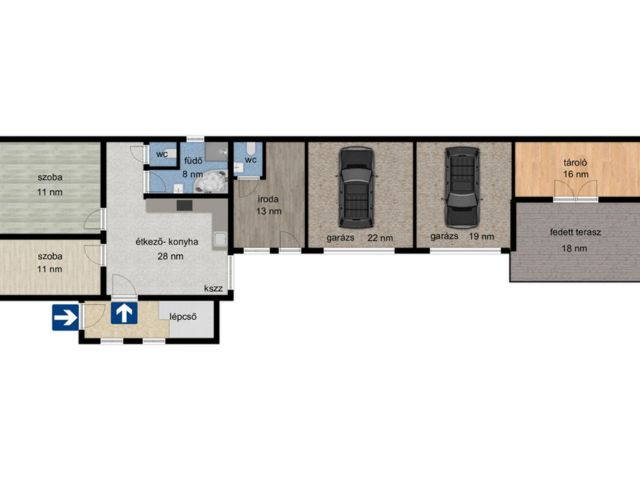 Tökéletes választás, leendő nagycsaládosoknak.