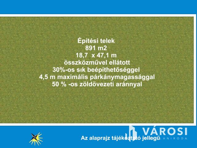 Mint a Szellő  - építési telek -