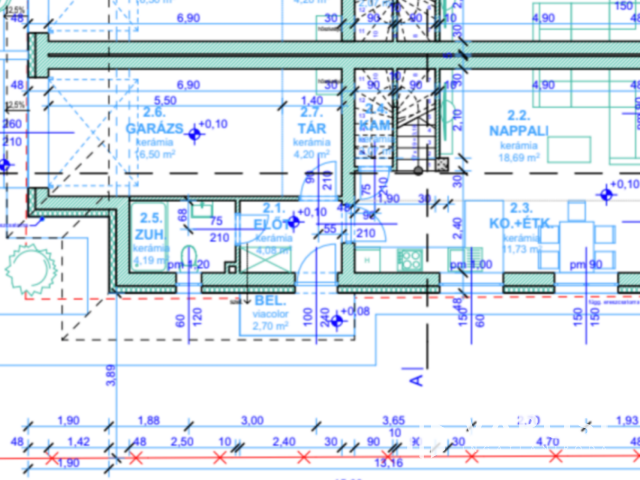 Új építésű ikerfél csendes utcában eladó