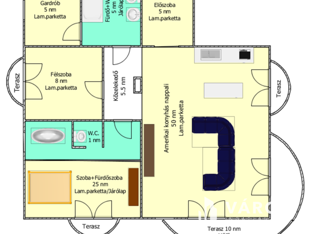 Kálvária társasházban luxuslakás eladó!