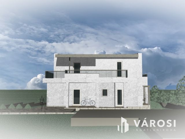 Új építésű ikerház balatoni panorámával