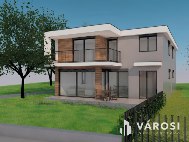 Új építésű ikerház közel a Balatonhoz