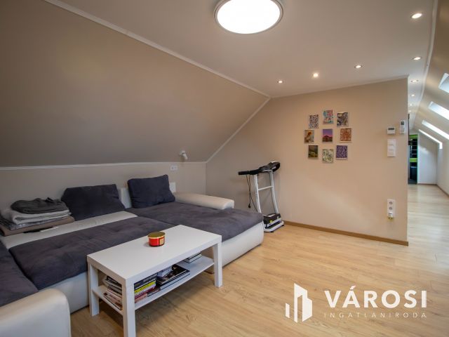 Két lakrészes 5 szobás lakás, saját kertrésszel